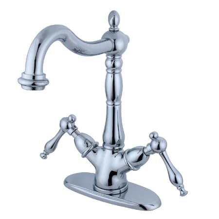 Kingston Brass KS1491NL Vessel Sink Faucet, Polished Chrome KS1491NL